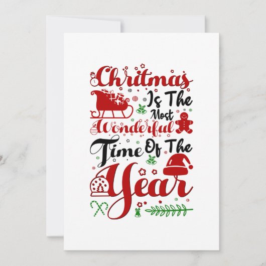 Christmas 2021 Would Not Recommed セーブザデート (正面)