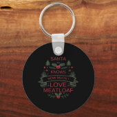 Christmas 2025 Meatloaf Shirt For Comfort Foodies  キーホルダー (正面)