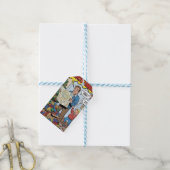 christmas 2 ギフトタグ (より糸付き)