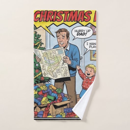 christmas 2 バスタオルセット (ハンドタオル)