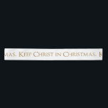 Christmas® 3"のキリストを広くリボン保って下さい サテンリボン<br><div class="desc">Christmas® 3"のキリストを広くリボン保って下さい</div>
