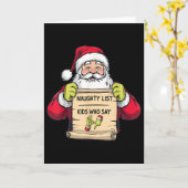 Christmas 67 Funny Santa 67 Six Seven 6 7 Meme Cus カード (黄色い花)