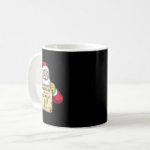 Christmas 67 Funny Santa 67 Six Seven 6 7 Meme Cus コーヒーマグカップ (正面左)