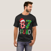 Christmas 67 Squad Funny Candy Cane And Lights Xma Tシャツ (正面フル)