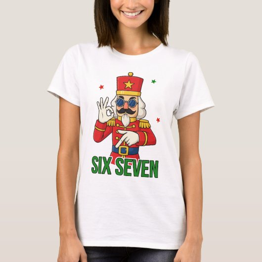 Christmas 67 Tee Funny Holiday Numbers Meme Tシャツ (正面)