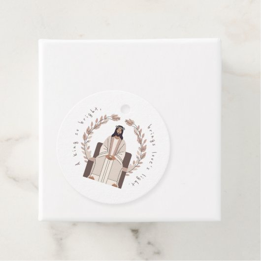 Christmas | A King So Bright | Jesus | Neutrals  フェイバータグ (インサイチュ)