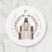 Christmas | A King So Bright | Jesus | Neutrals  フェイバータグ (正面)