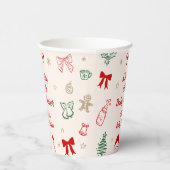 Christmas A Merry Litte Baby Shower  紙コップ (右)