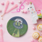 Christmas abduction ペーパープレート (パーティー)