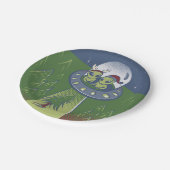 Christmas abduction ペーパープレート (アングル)