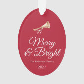 Christmas Acrylic Ornament with Toy Soldier  オーナメント (裏面)