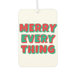 Christmas Air Freshener カーエアーフレッシュナー