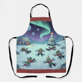 Christmas Alien Snow Angels, Apron エプロン (正面)