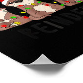 Christmas All Of The Otter Reindeer ポスター (角)