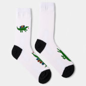 Christmas Alligator Crew Socks ソックス (右)