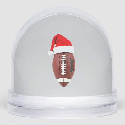 Christmas American Football Ball Santa Hat (3) (正面)