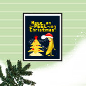 Christmas and banana ポスター