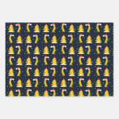 Christmas and banana ラッピングペーパーシート (正面)