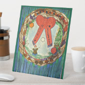 Christmas and Holiday Cheer! Pedestal Sign 台座サイン (インサイチュ)