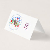 Christmas and New Year Wedding table (裏面)