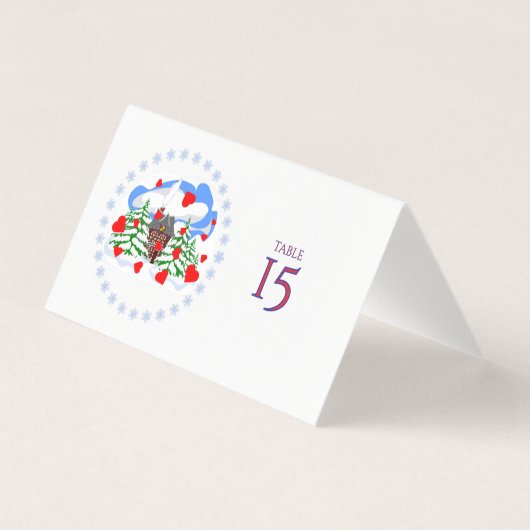 Christmas and New Year Wedding table (裏面)