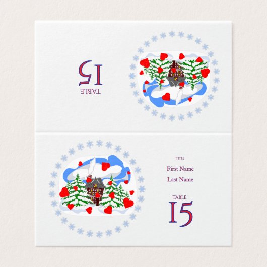 Christmas and New Year Wedding table (外部フラット)