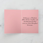 Christmas and Wishes シーズンカード (内部)