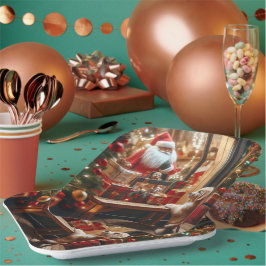 Christmas and Wishes ペーパープレート