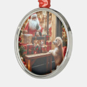 Christmas and Wishes メタルオーナメント (左)