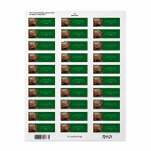 Christmas and Wishes ラベル (フルシート)