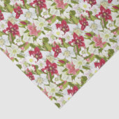 Christmas Anemones-Painted Hellebores Floral 薄葉紙 (詳細)