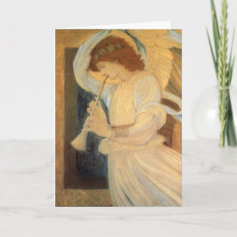 Christmas Angel'遊's a Flageolet by Burne Jones シーズンカード