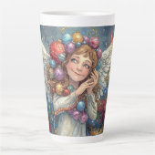 Christmas Angel  カフェラテマグ (正面)