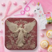 Christmas Angel ペーパープレート (パーティー)