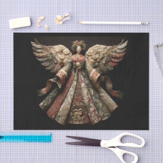 Christmas Angel 薄葉紙 (クラフト)