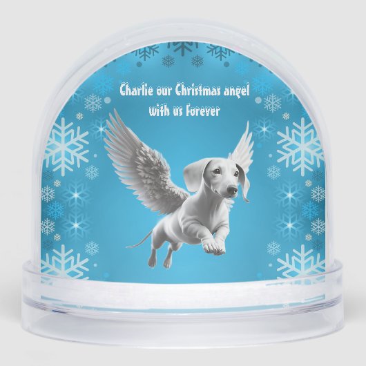 Christmas Angel Dachshund (正面)