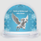 Christmas Angel Dachshund (裏面)