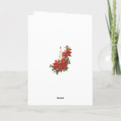 Christmas Angel Good News & Great Joy Greeting シーズンカード (裏面)