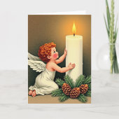 Christmas Angel Light Card カード (正面)