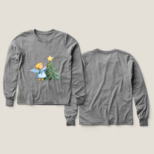 Christmas Angel Sweet and Heartfelt Personalize (デザイン 正面＆背面)