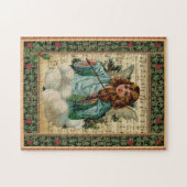 Christmas Angel with Violin ジグソーパズル (横)