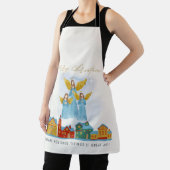 Christmas Angels Bring Joy and Tidings Home Decor! エプロン (インサイチュ)