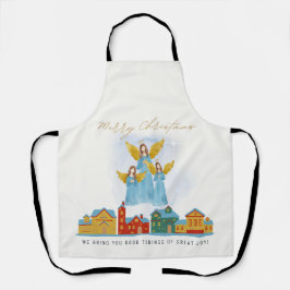 Christmas Angels Bring Joy and Tidings Home Decor! エプロン