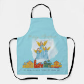 Christmas Angels Bring Joy and Tidings Home Decor! エプロン (正面)