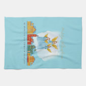 Christmas Angels Bring Joy and Tidings Home Decor! キッチンタオル (横)