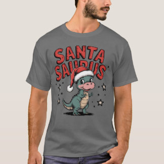 Christmas Animal Cute Christmas Christmas Dinosa b Tシャツ