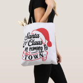 Christmas Approaching トートバッグ (クローズアップ)