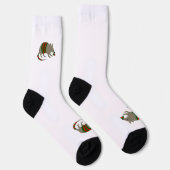 Christmas Armadillo Crew Socks ソックス (右)