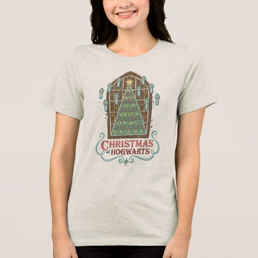 Christmas at HOGWARTS™ Cookie Graphic トライブレンドＴシャツ (正面)