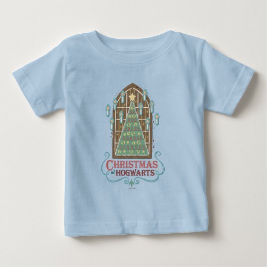 Christmas at HOGWARTS™ Cookie Graphic ベビーTシャツ (正面)